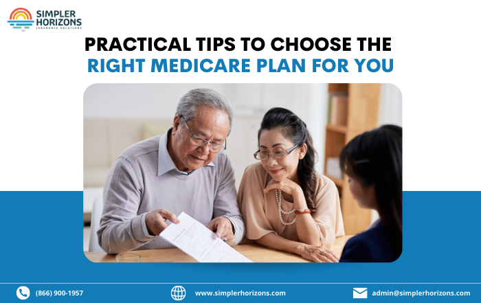 practical tips to choose the medicare plan