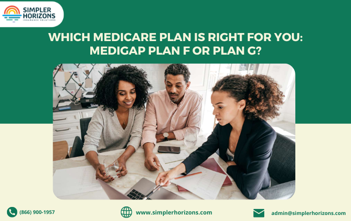 Medigap Plan F or plan G